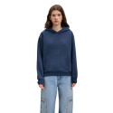 Kapüşonlu Lacivert Basic Sweatshirt