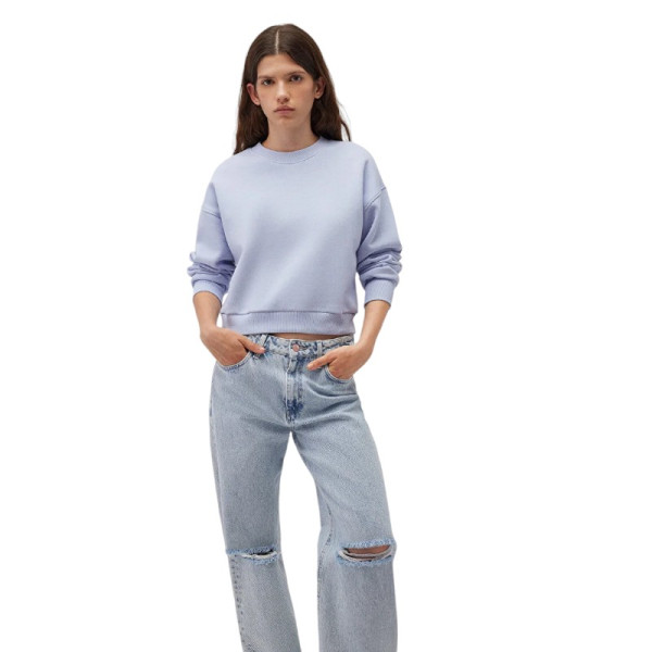 Mavi Basic Crop Sweatshirt