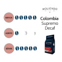 Moliendo Finest Coffee Moliendo Colombia Supremo Decaf (Kafeinsiz) Yöresel Kahve (Çekirdek Kahve) 250 g