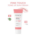 Sinoz Pink Touch Spf 50 Cilt Aydınlatıcı Ton Eşitleyici Pembe Yüz Güneş Kremi 50 ml