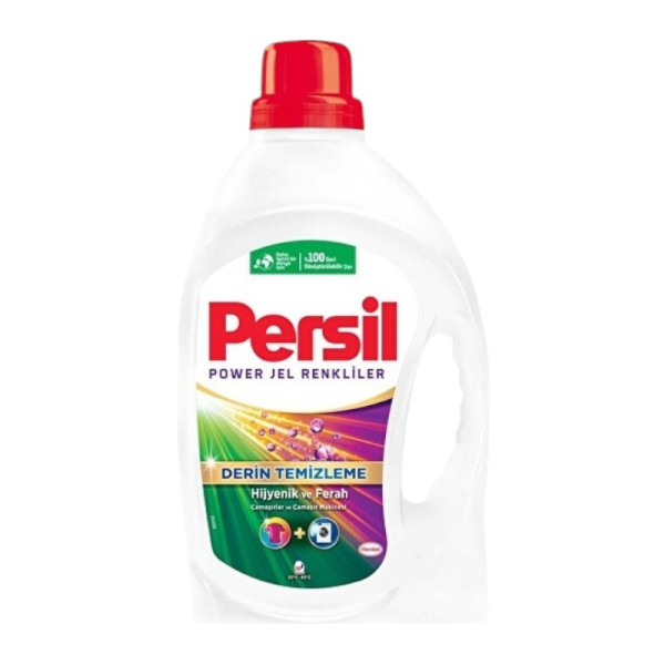 Persil Power Jel Renkliler İçin Derin Temizleme 26 Yıkama 1690 ml