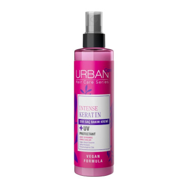 URBAN Care Intense Keratin Aşırı Yıpranmış Cansız Saçlara Özel Sıvı Saç Bakım Kremi-Vegan-200 ML